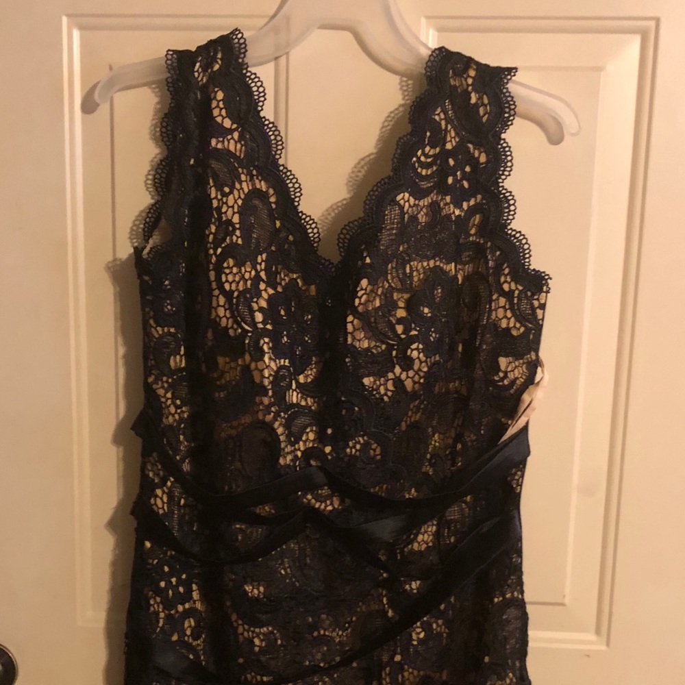 Black Lace Cocktail Dress